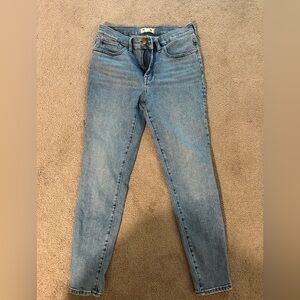 Madewell Light Blue Mid-Rise Skinny Jeans- Size 29